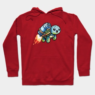 Jetpack turtle Hoodie